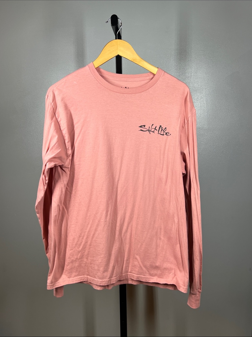 Salt Life Long Sleeve Tee in Rose Pink